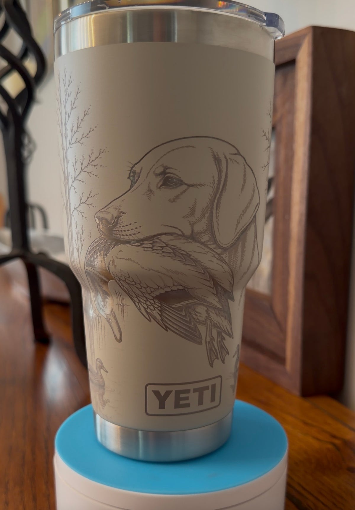 Lab and duck - original design