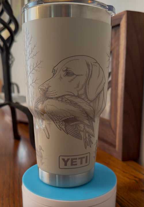 Lab and duck - original design